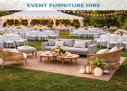 outdoor event furniture for any event